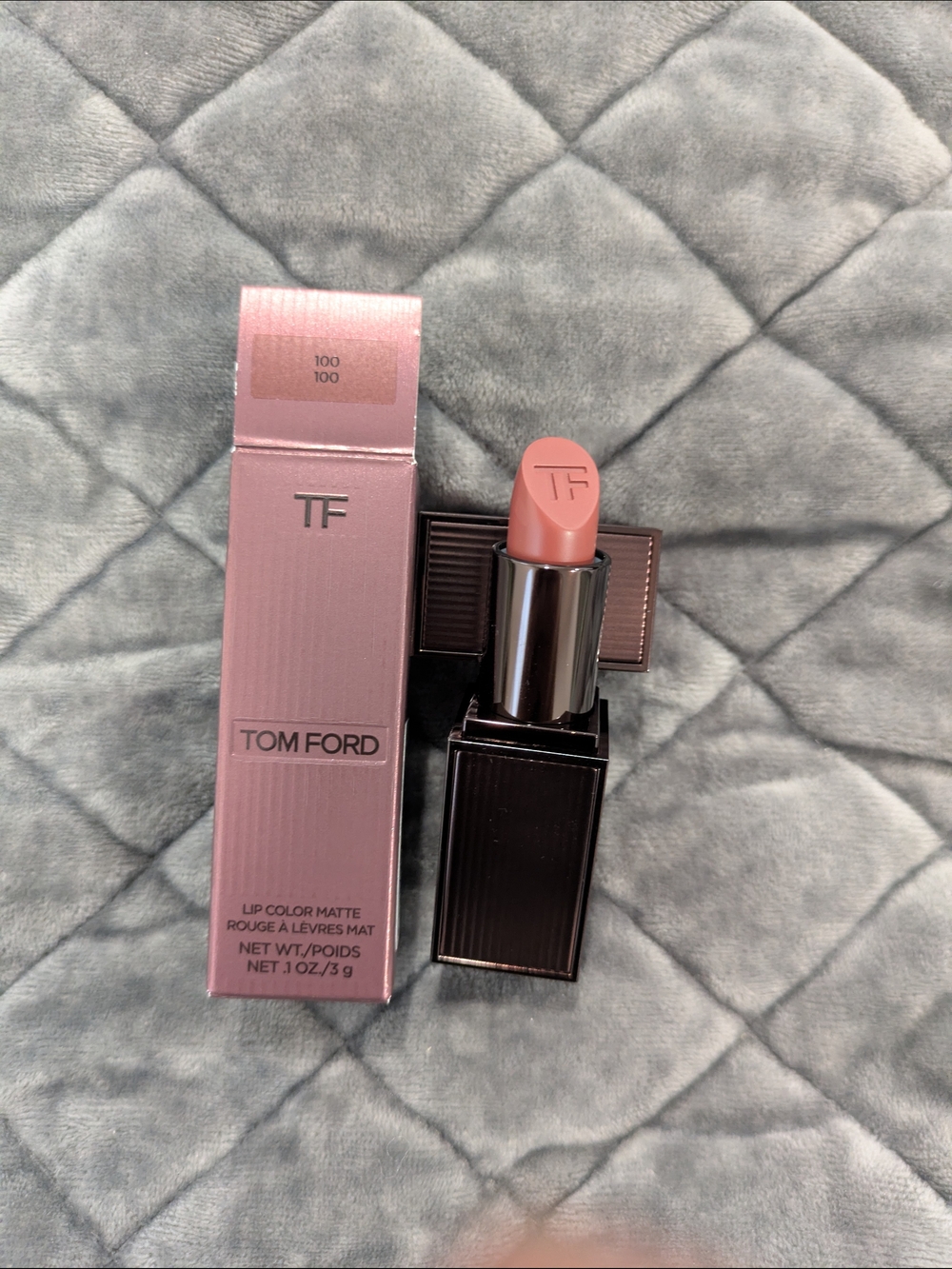 Tom Ford Lip Color Matte - 100 Soft Pink Nude